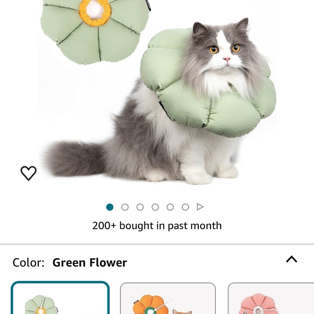 Cat cone collar - Picture 3 of 5